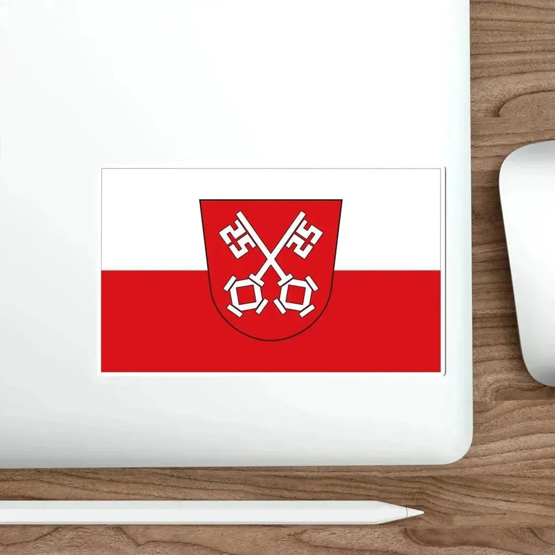 Flag of Regensburg 2 Germany STICKER Vinyl Die-Cut Decal - The Sticker Space