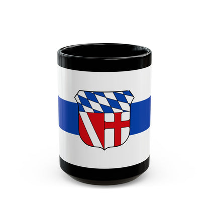 Flag of Regensburg Germany - Black Coffee Mug-15oz-The Sticker Space