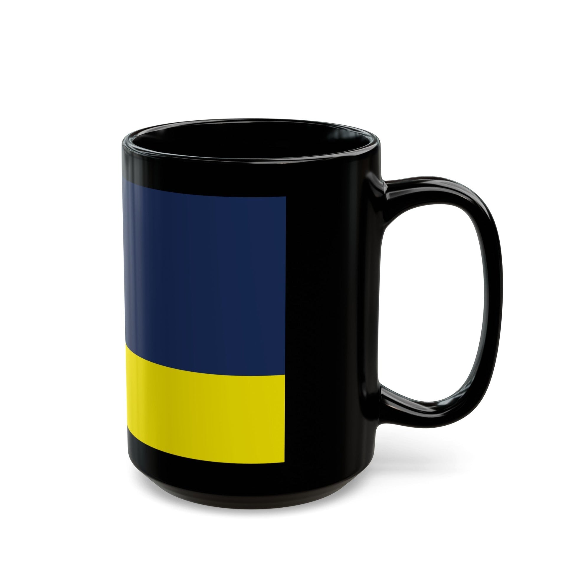 Flag of Regina Canada - Black Coffee Mug-The Sticker Space