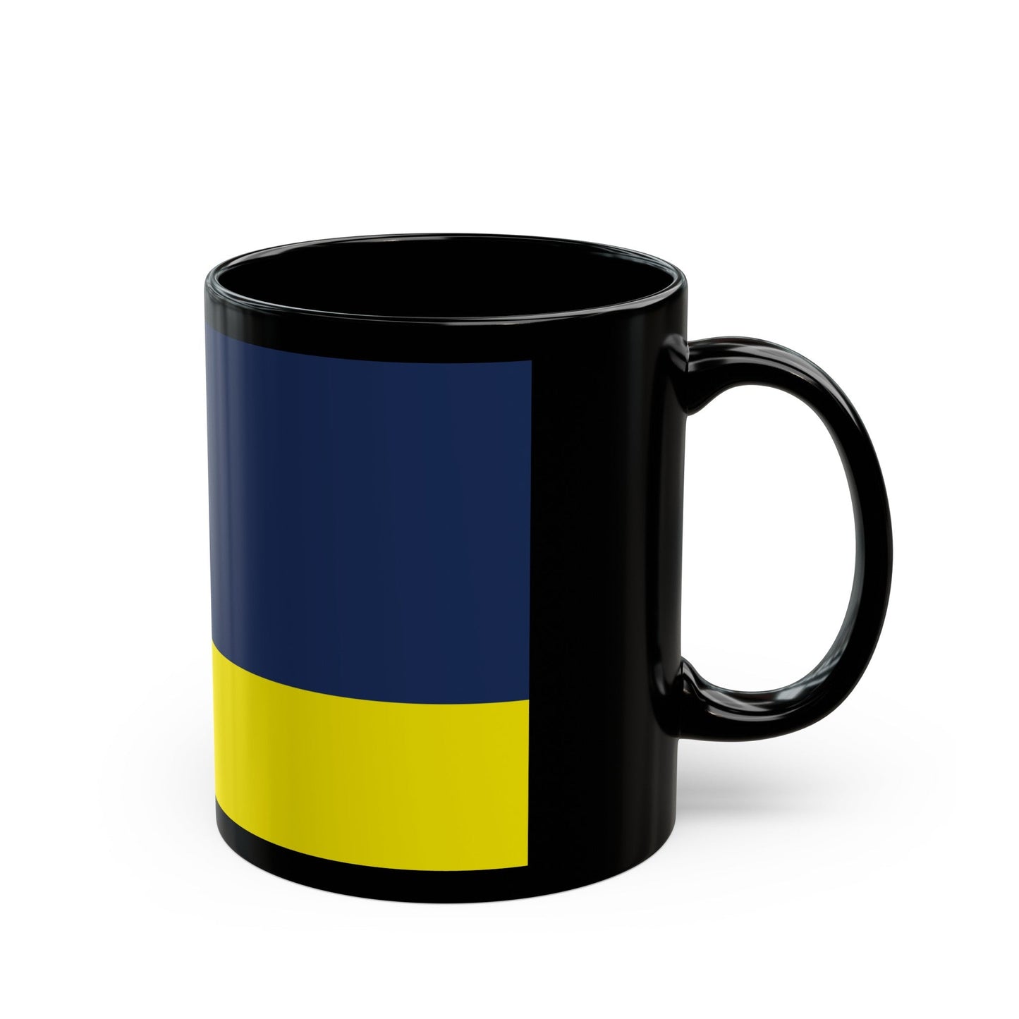 Flag of Regina Canada - Black Coffee Mug-The Sticker Space