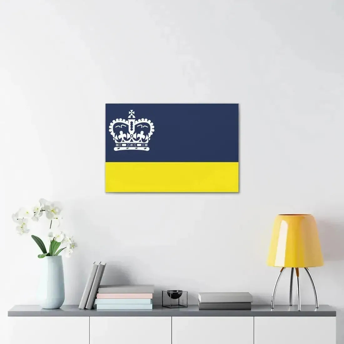 Flag of Regina Canada - Canvas Wall Art - The Sticker Space