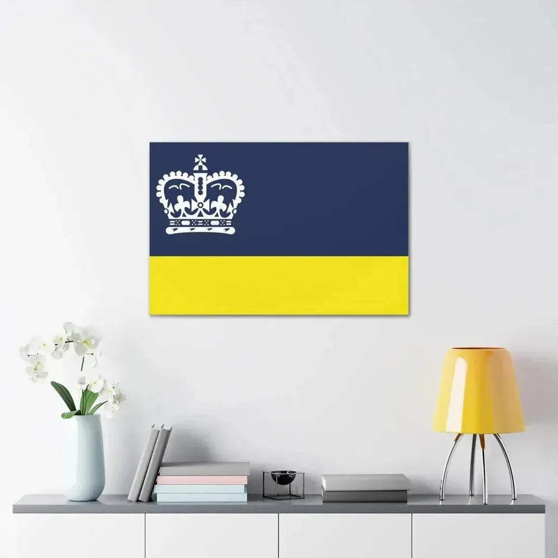 Flag of Regina Canada - Canvas Wall Art - The Sticker Space