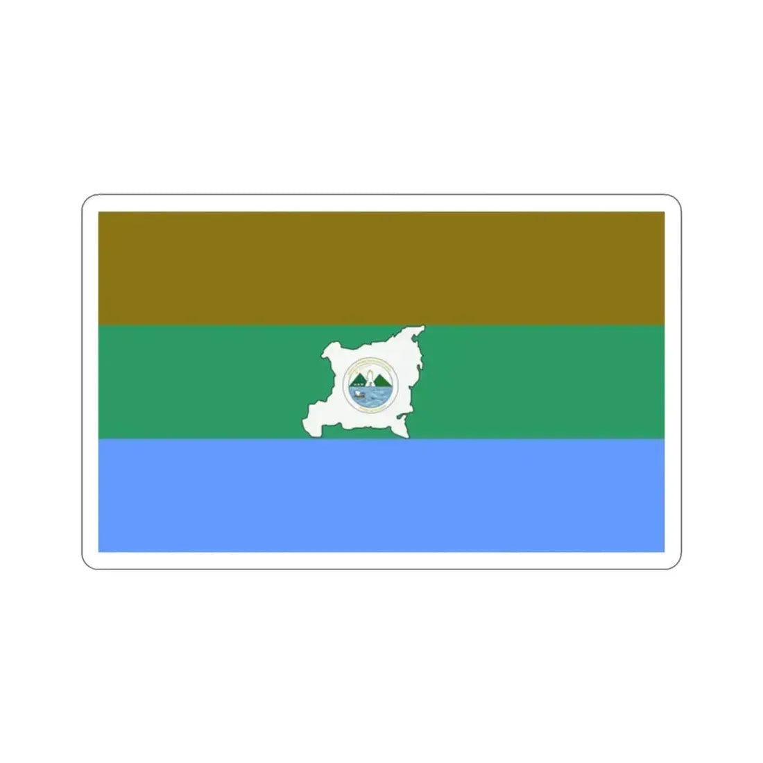 Flag of Region Autonoma del Atlantico Norte STICKER Vinyl Die-Cut Decal - The Sticker Space