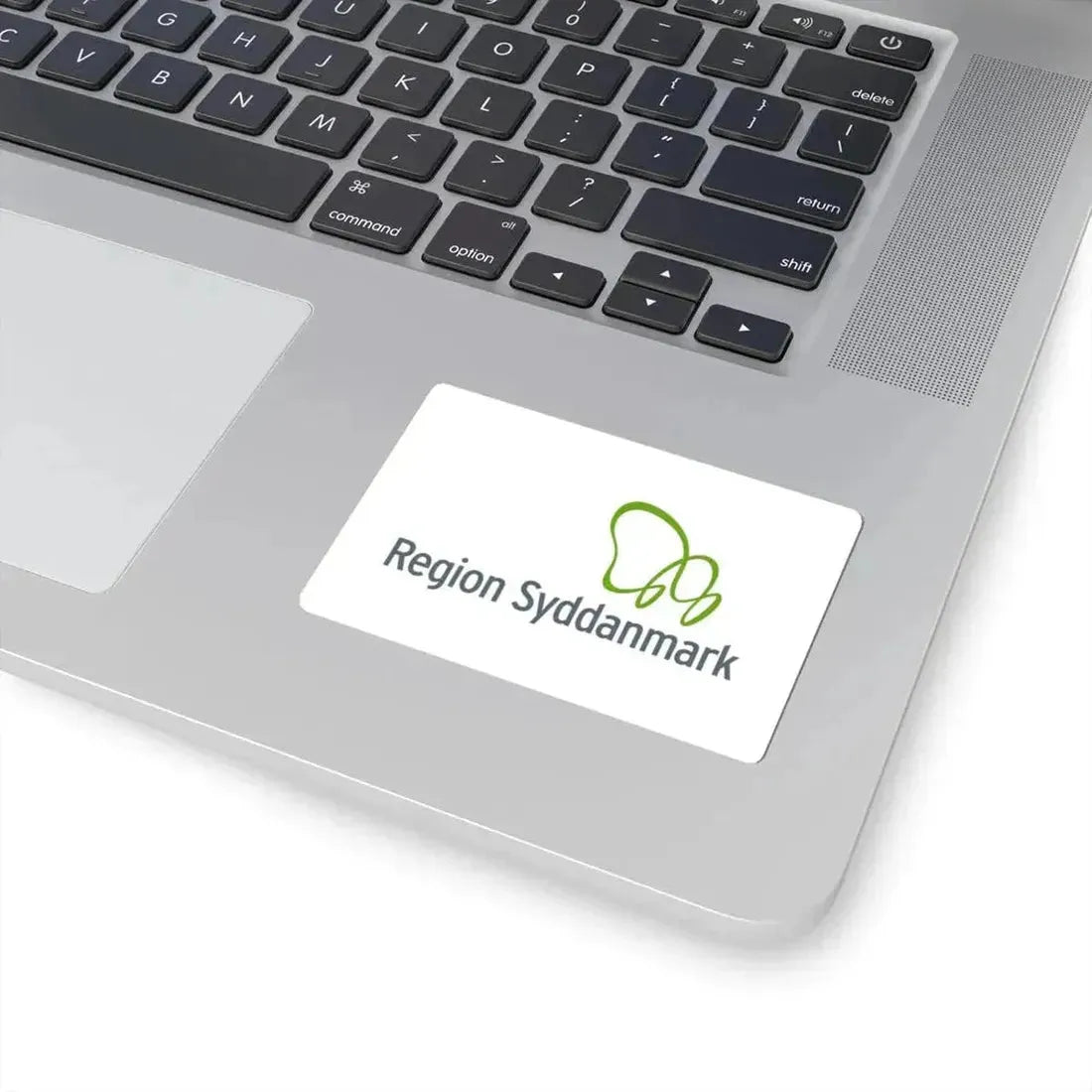 Flag of Region Syddanmark (Denmark) STICKER Vinyl Kiss-Cut Decal - The Sticker Space
