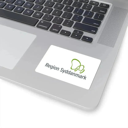 Flag of Region Syddanmark (Denmark) STICKER Vinyl Kiss-Cut Decal - The Sticker Space