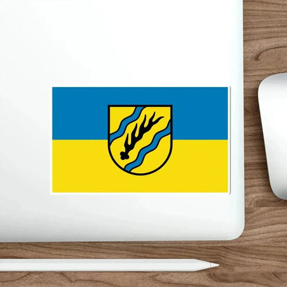 Flag of Rems Murr Kreis Germany STICKER Vinyl Die-Cut Decal - The Sticker Space
