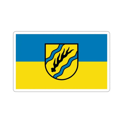 Flag of Rems Murr Kreis Germany STICKER Vinyl Die-Cut Decal - The Sticker Space