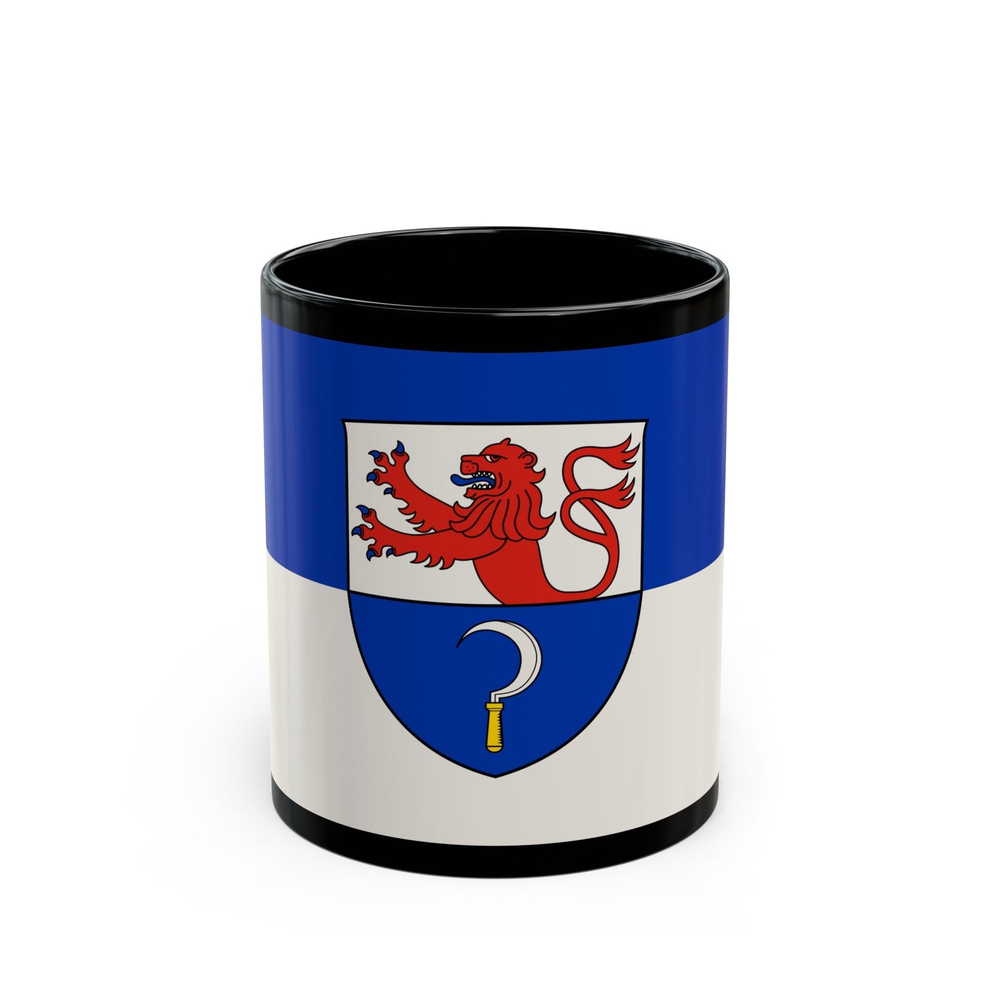 Flag of Remscheid Germany - Black Coffee Mug-11oz-The Sticker Space