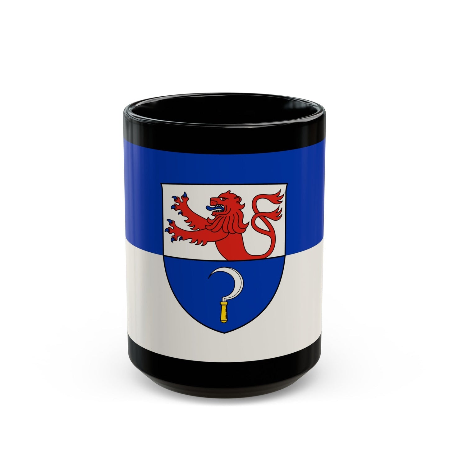 Flag of Remscheid Germany - Black Coffee Mug-15oz-The Sticker Space