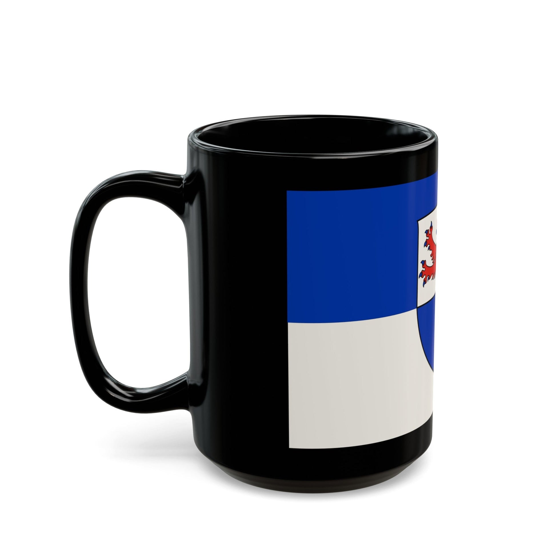 Flag of Remscheid Germany - Black Coffee Mug-The Sticker Space