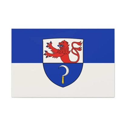Flag of Remscheid Germany - Canvas Wall Art - The Sticker Space