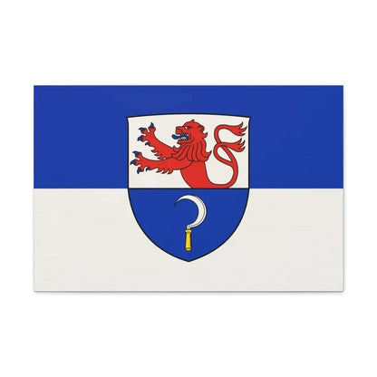 Flag of Remscheid Germany - Canvas Wall Art - The Sticker Space