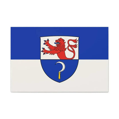 Flag of Remscheid Germany - Canvas Wall Art - The Sticker Space