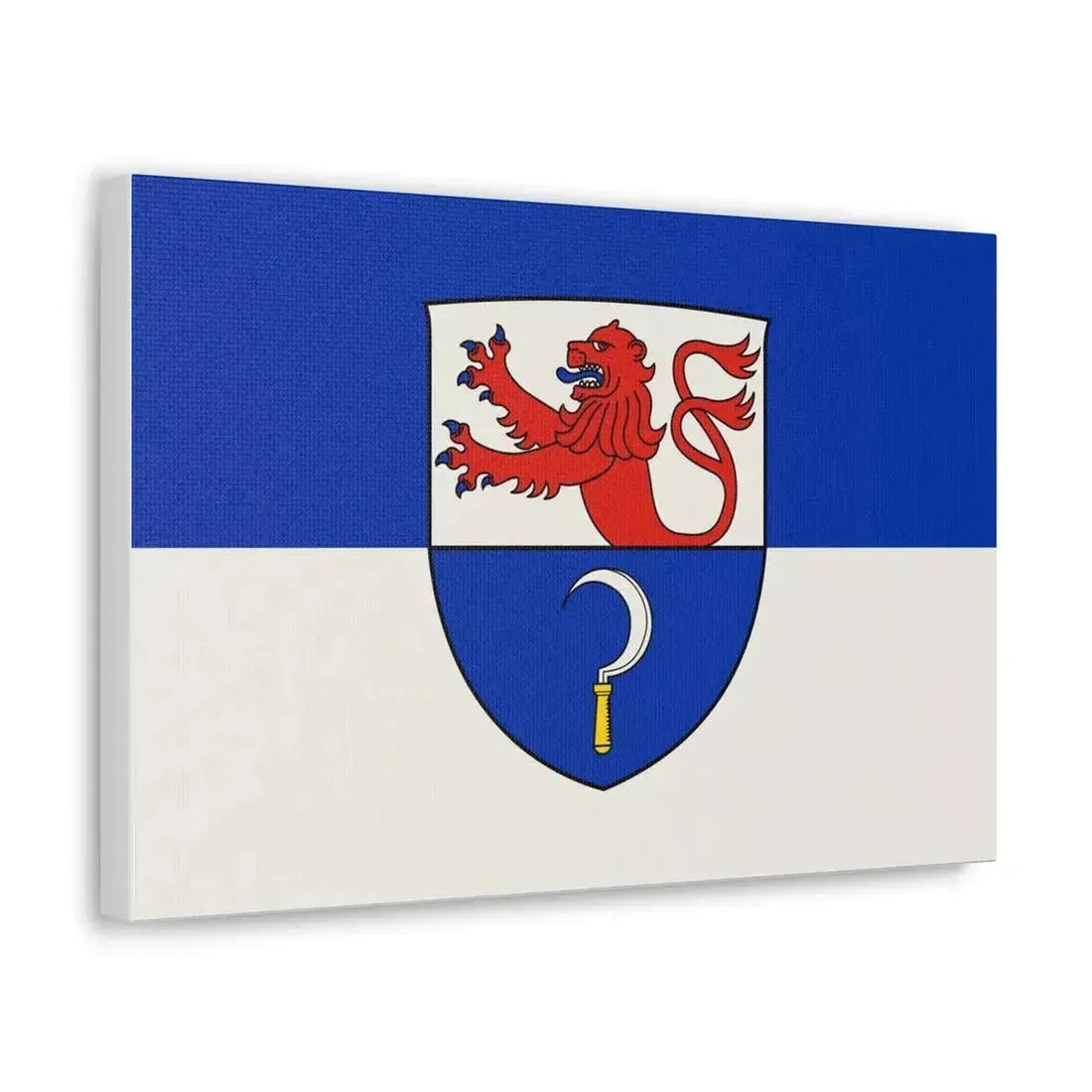Flag of Remscheid Germany - Canvas Wall Art - The Sticker Space