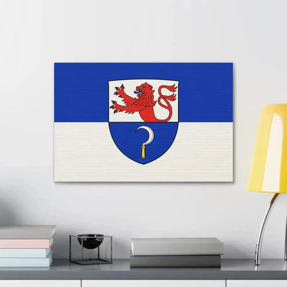 Flag of Remscheid Germany - Canvas Wall Art - The Sticker Space