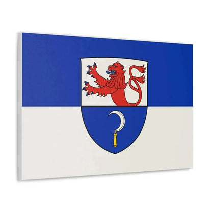 Flag of Remscheid Germany - Canvas Wall Art - The Sticker Space
