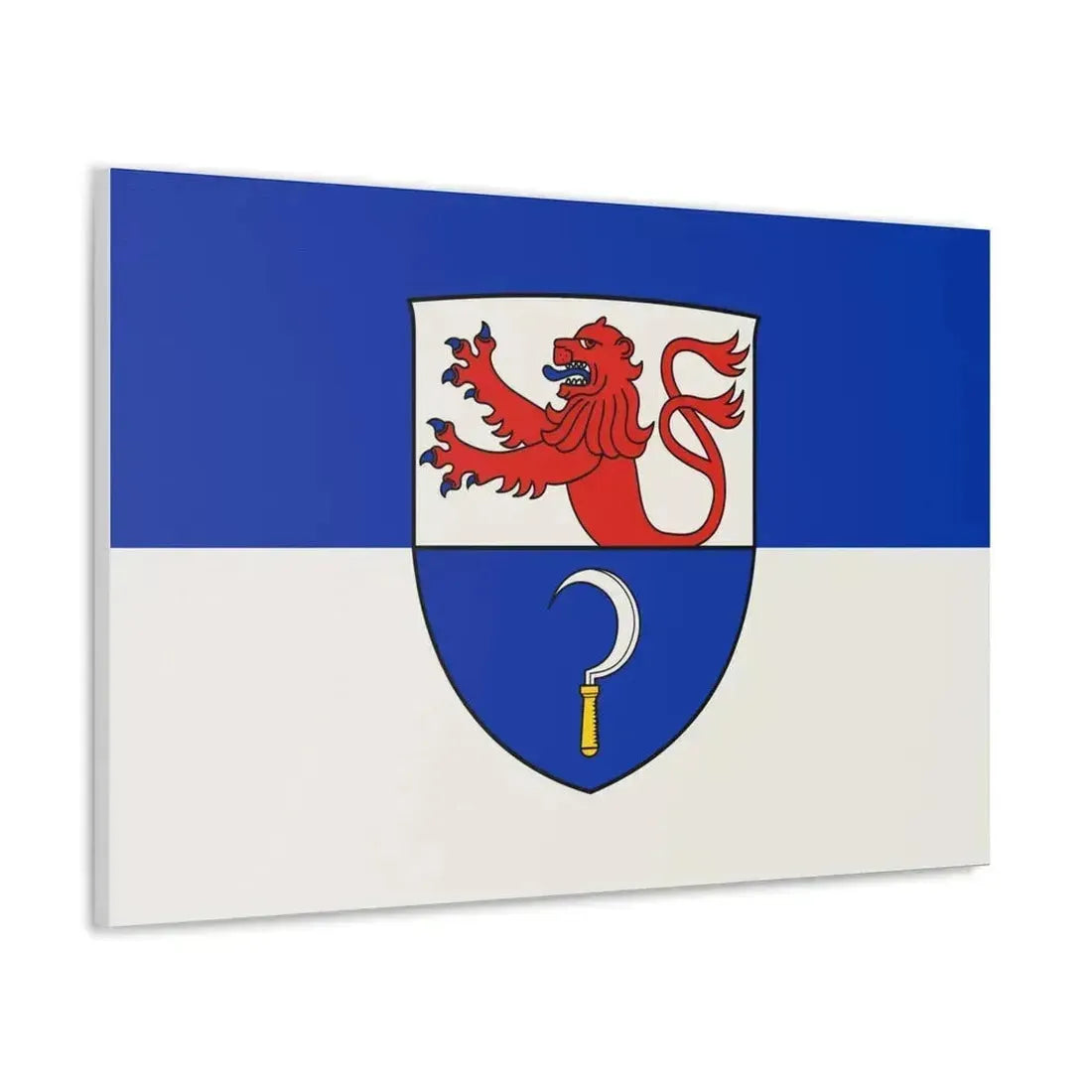 Flag of Remscheid Germany - Canvas Wall Art - The Sticker Space