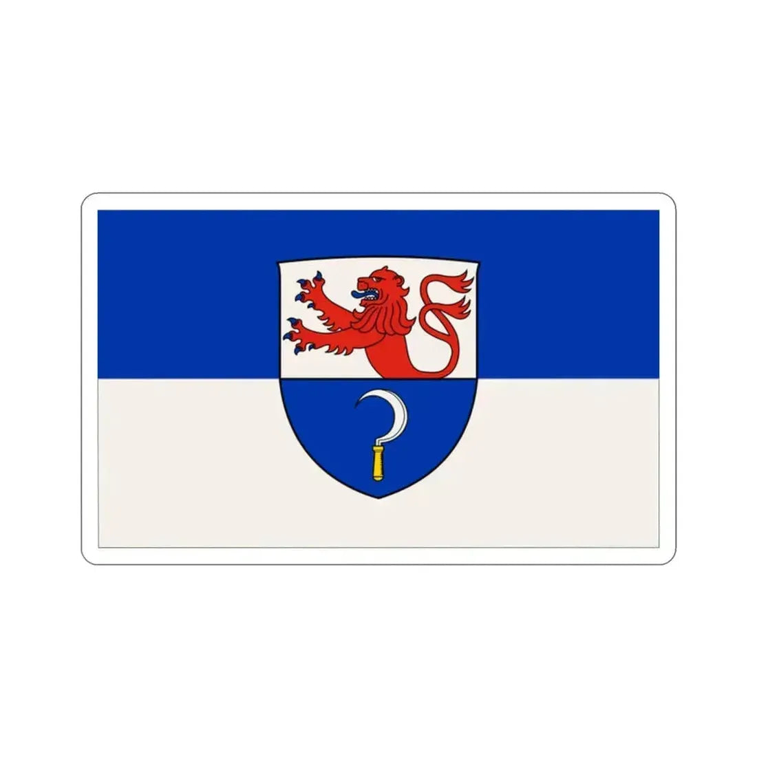 Flag of Remscheid Germany STICKER Vinyl Die-Cut Decal 2 Inch - The Sticker Space