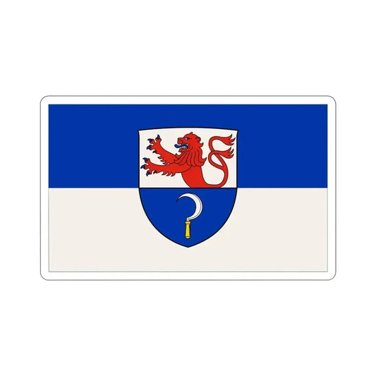 Flag of Remscheid Germany STICKER Vinyl Die-Cut Decal 6 Inch - The Sticker Space