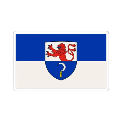 Flag of Remscheid Germany - STICKER Vinyl Kiss-Cut Decal 2 Inch White - The Sticker Space