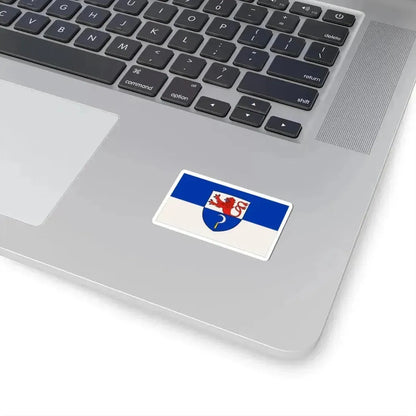 Flag of Remscheid Germany - STICKER Vinyl Kiss-Cut Decal - The Sticker Space