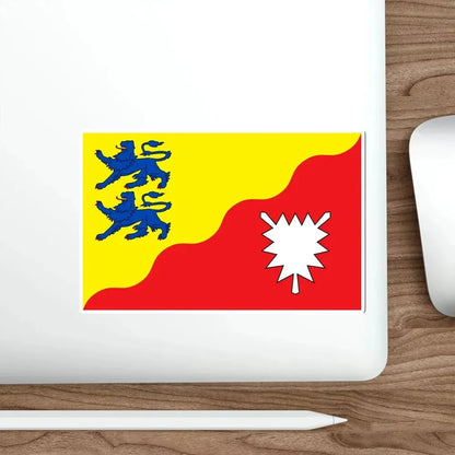 Flag of Rendsburg Eckernförde Germany STICKER Vinyl Die-Cut Decal - The Sticker Space