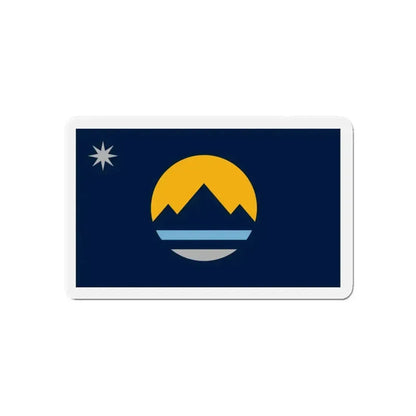 Flag of Reno Nevada - Refrigerator Magnet - The Sticker Space