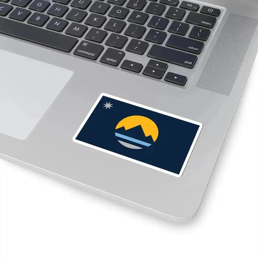 Flag of Reno Nevada (United States) STICKER Vinyl Kiss-Cut Decal - The Sticker Space