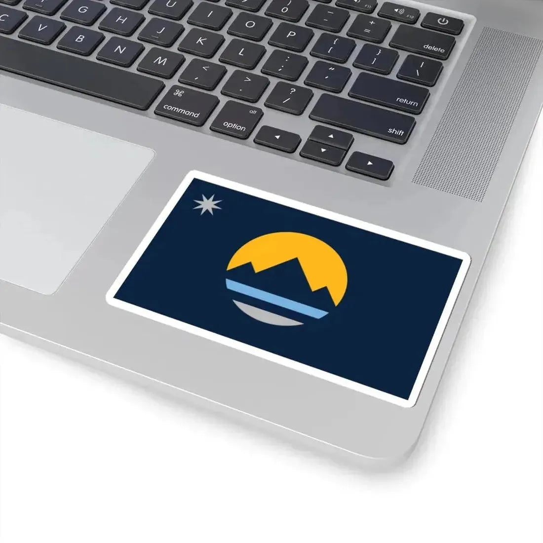 Flag of Reno Nevada (United States) STICKER Vinyl Kiss-Cut Decal - The Sticker Space