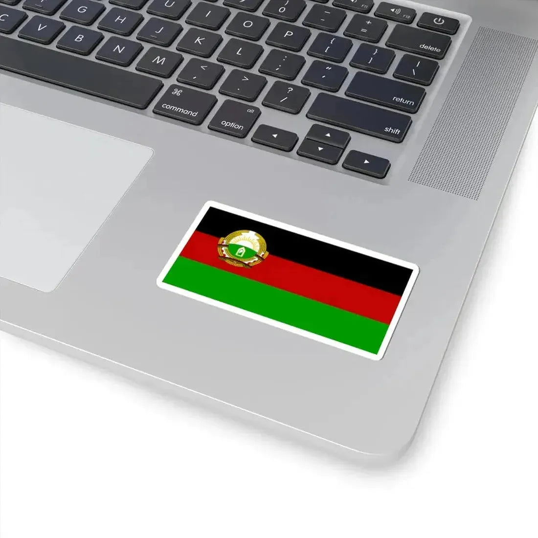 Flag of Republic of Afghanistan (Afghanistan) STICKER Vinyl Kiss-Cut Decal - The Sticker Space