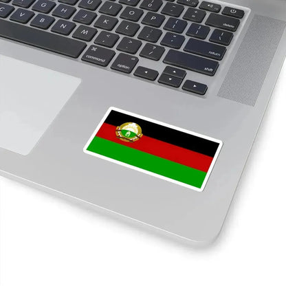 Flag of Republic of Afghanistan (Afghanistan) STICKER Vinyl Kiss-Cut Decal - The Sticker Space