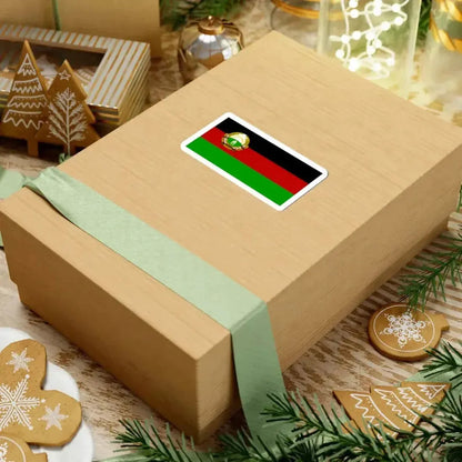 Flag of Republic of Afghanistan (Afghanistan) STICKER Vinyl Kiss-Cut Decal - The Sticker Space