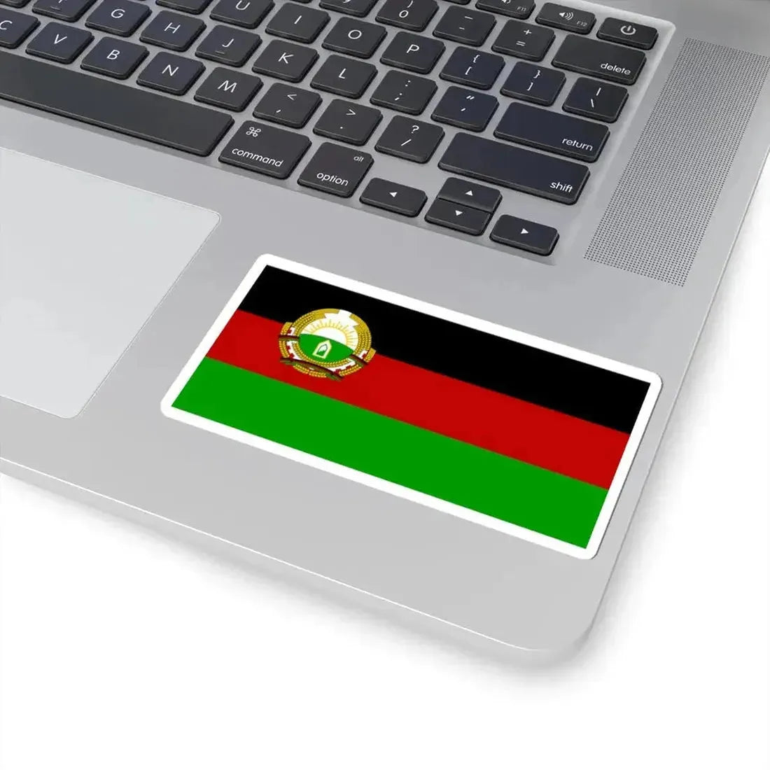 Flag of Republic of Afghanistan (Afghanistan) STICKER Vinyl Kiss-Cut Decal - The Sticker Space