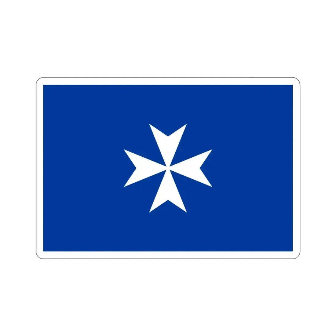 Flag of Republic of Amalfi Italy STICKER Vinyl Die-Cut Decal 3 Inch - The Sticker Space