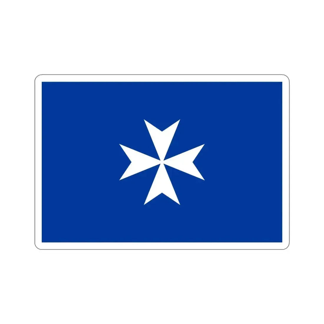 Flag of Republic of Amalfi Italy STICKER Vinyl Die-Cut Decal 4 Inch - The Sticker Space