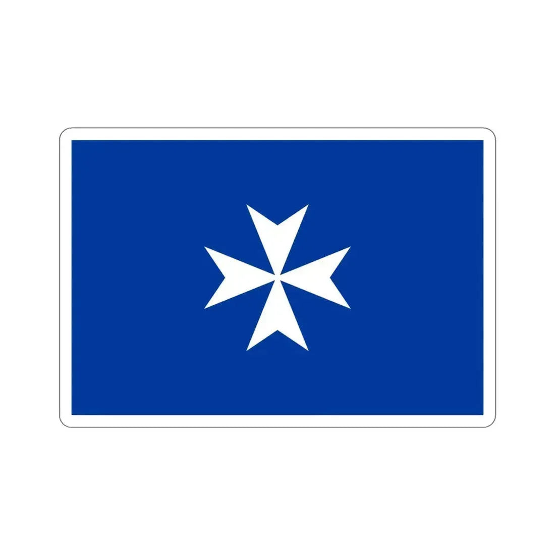 Flag of Republic of Amalfi Italy STICKER Vinyl Die-Cut Decal 5 Inch - The Sticker Space