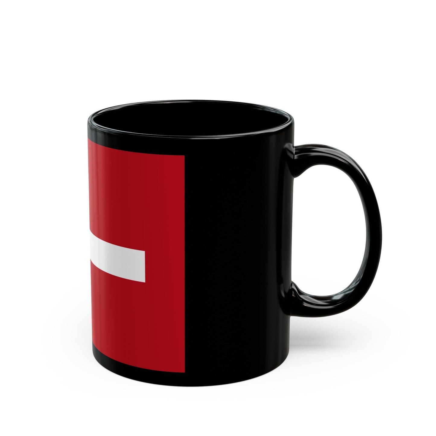 Flag of Republic of Noli Italy - Black Coffee Mug-The Sticker Space