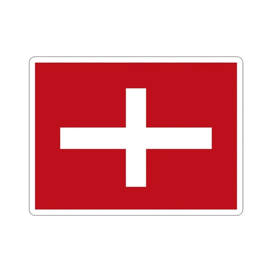 Flag of Republic of Noli Italy STICKER Vinyl Die-Cut Decal 6 Inch - The Sticker Space