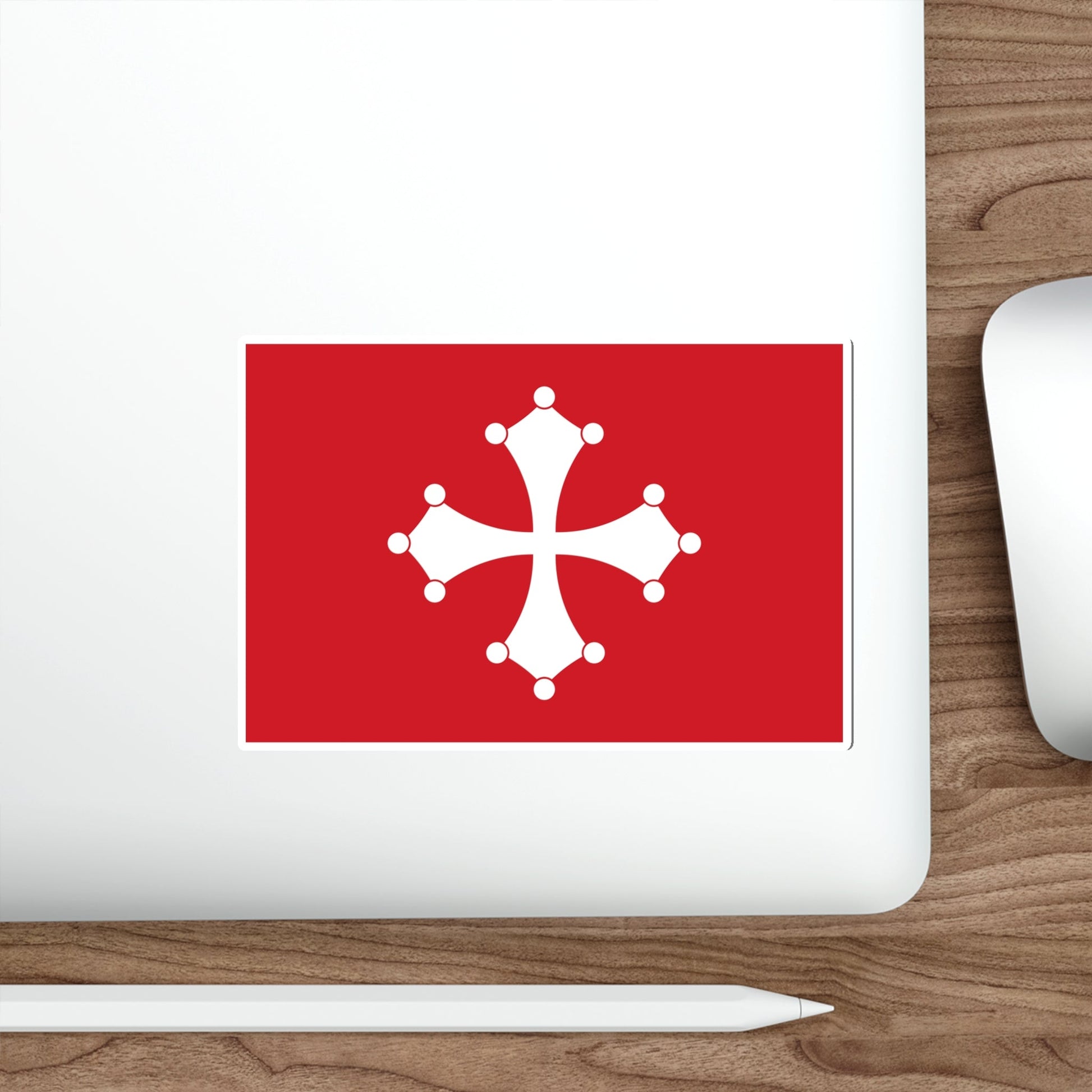 Flag of Republic of Pisa Italy STICKER Vinyl Die-Cut Decal-The Sticker Space