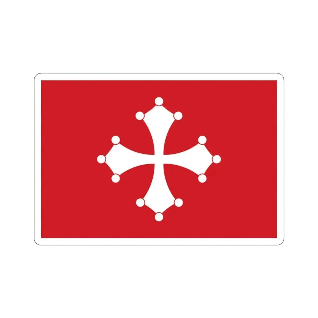 Flag of Republic of Pisa Italy STICKER Vinyl Die-Cut Decal 2 Inch - The Sticker Space