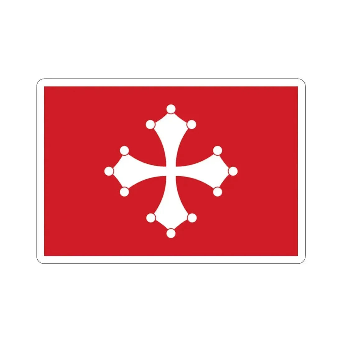 Flag of Republic of Pisa Italy STICKER Vinyl Die-Cut Decal 2 Inch - The Sticker Space