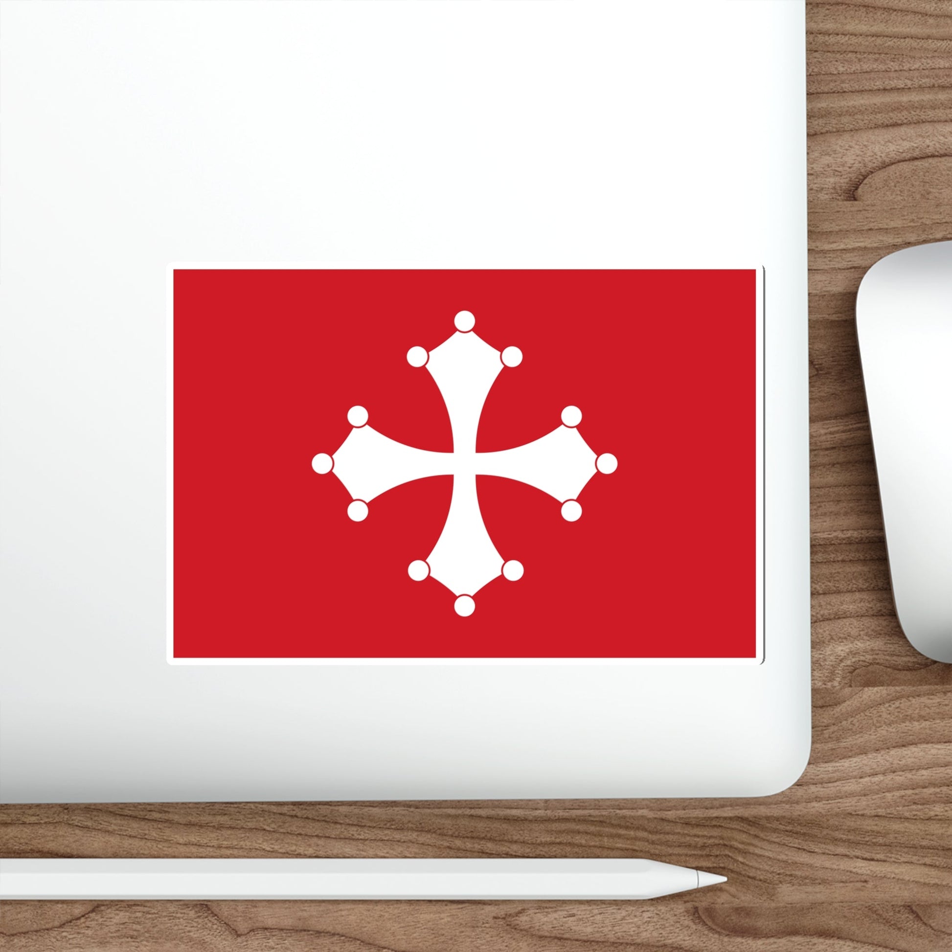 Flag of Republic of Pisa Italy STICKER Vinyl Die-Cut Decal-The Sticker Space