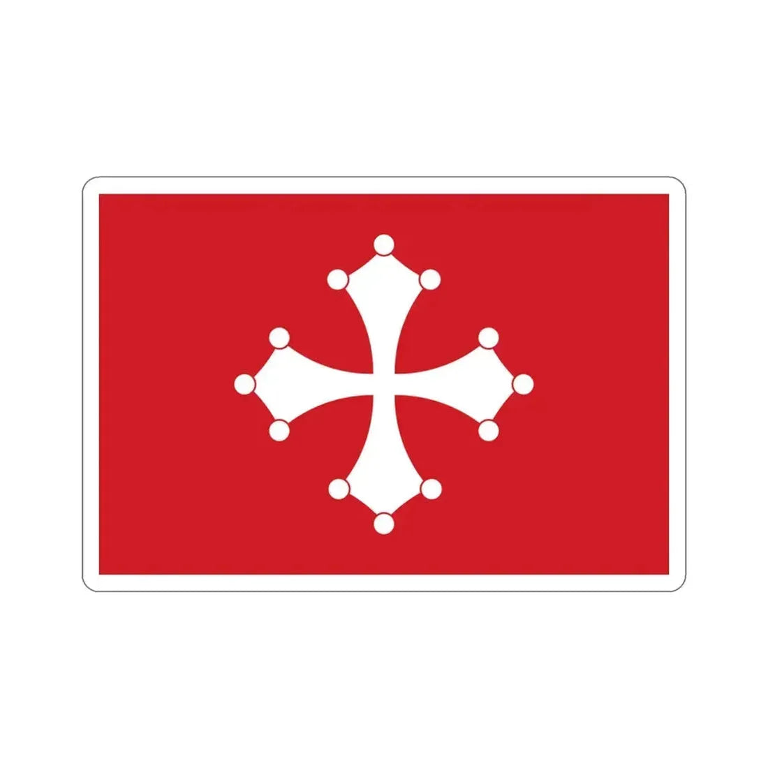 Flag of Republic of Pisa Italy STICKER Vinyl Die-Cut Decal 3 Inch - The Sticker Space