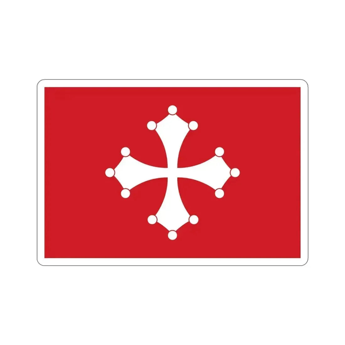 Flag of Republic of Pisa Italy STICKER Vinyl Die-Cut Decal 4 Inch - The Sticker Space