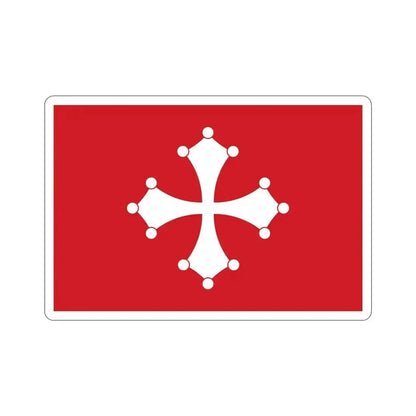 Flag of Republic of Pisa Italy STICKER Vinyl Die-Cut Decal 4 Inch - The Sticker Space