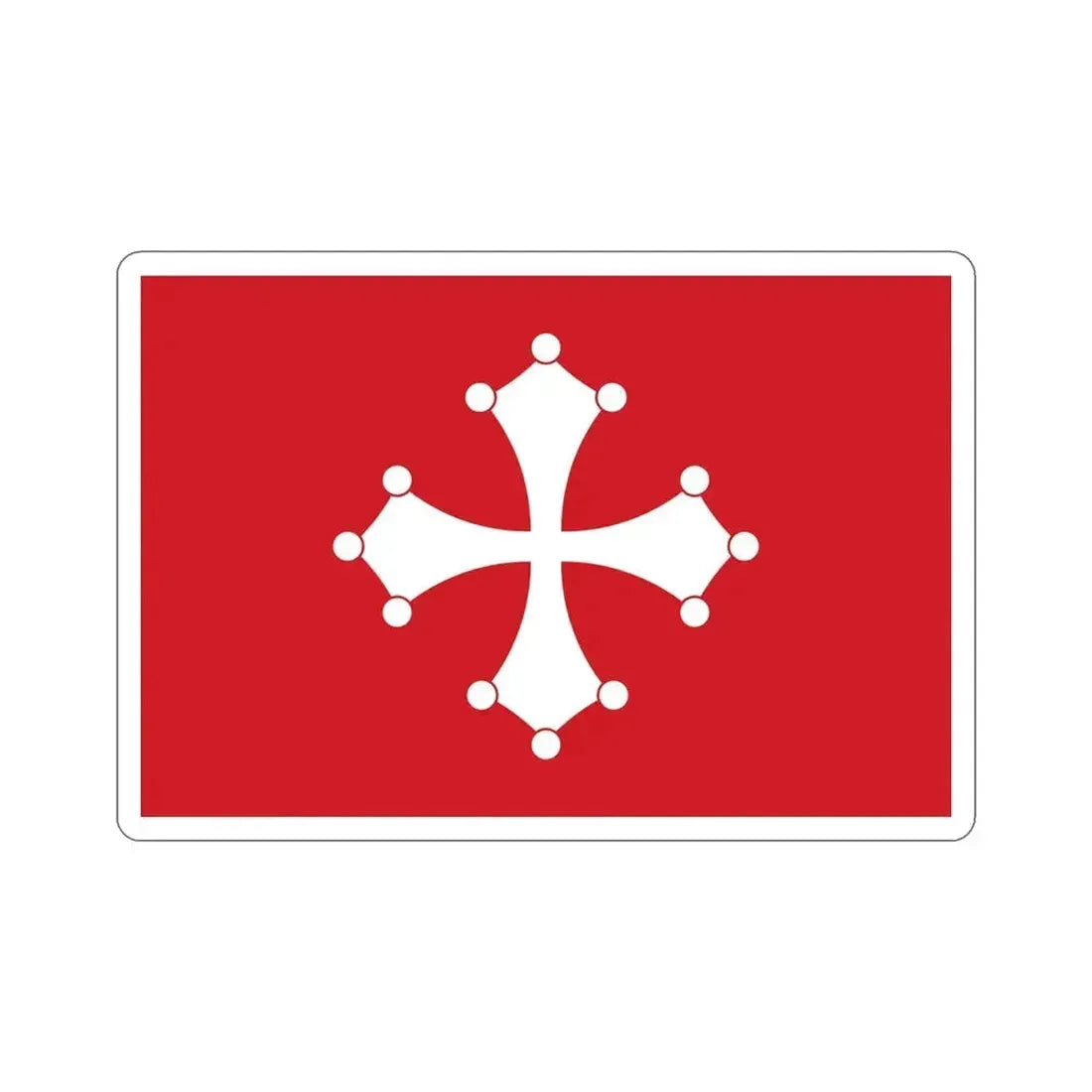 Flag of Republic of Pisa Italy STICKER Vinyl Die-Cut Decal 5 Inch - The Sticker Space