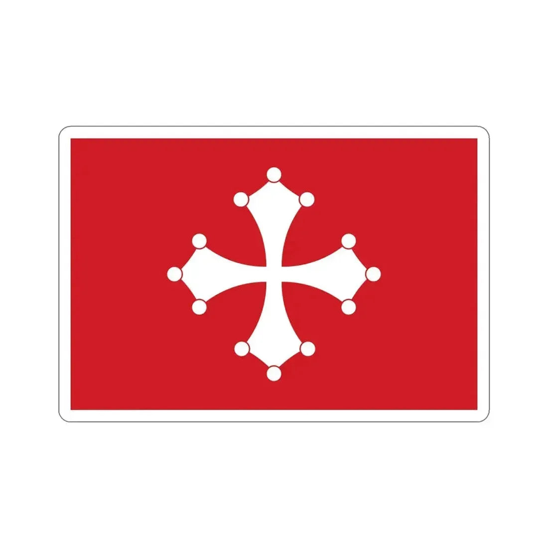 Flag of Republic of Pisa Italy STICKER Vinyl Die-Cut Decal 5 Inch - The Sticker Space