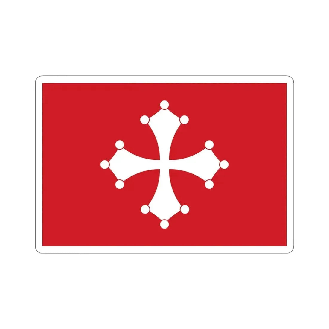 Flag of Republic of Pisa Italy STICKER Vinyl Die-Cut Decal 6 Inch - The Sticker Space