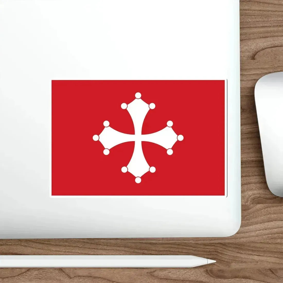 Flag of Republic of Pisa Italy STICKER Vinyl Die-Cut Decal - The Sticker Space