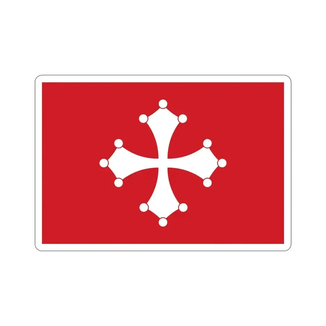 Flag of Republic of Pisa Italy STICKER Vinyl Die-Cut Decal - The Sticker Space